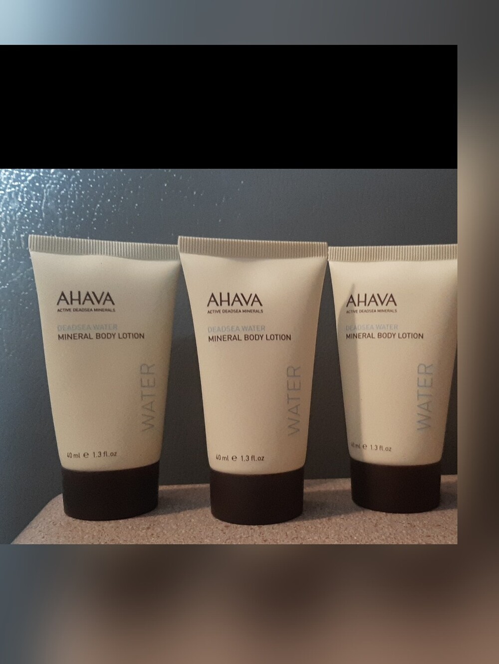 AHAVA Deadsea Mineral Body Lotion Water Trio